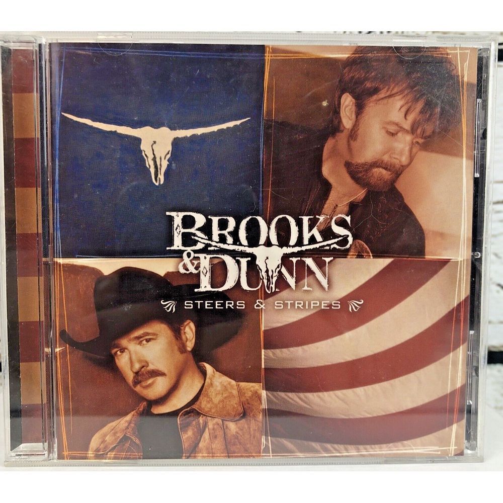 Brooks & Dunn - Steers and Stripes (CD, Apr-2001, Arista Nashville)